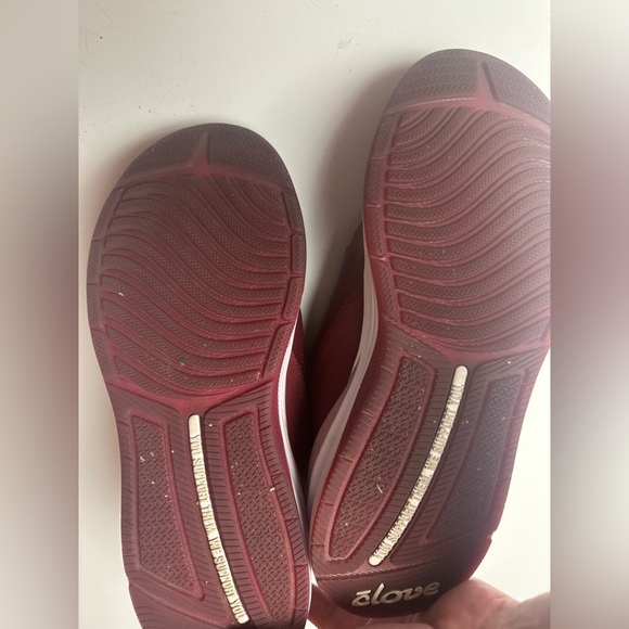 Clove Classic Healthcare Corino Fabric Sneakers Limited Edition Royal Maroon 8.5 - Picture 16 of 16